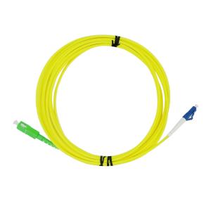 La correction recto optique de mode unitaire de fibre de G652D attachent Sc RPA