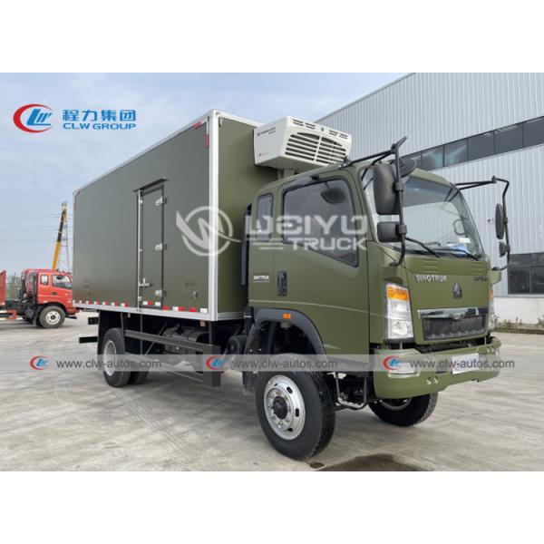 Тележка 10Тонс 10МТ холодильника замораживателя короля ХОВО 4кс4 АВД термо- для перехода мяса