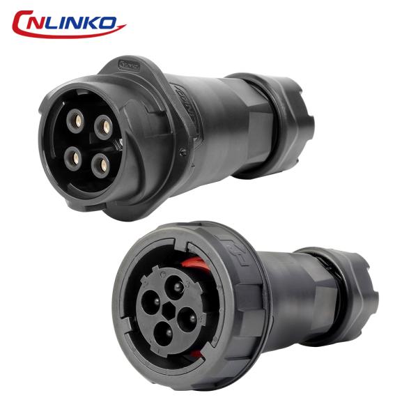 Cnlinko DL28 Series 2 3 4 5 Pin Waterproof Wire Connector Circular Aviation Plug Power Led Connector