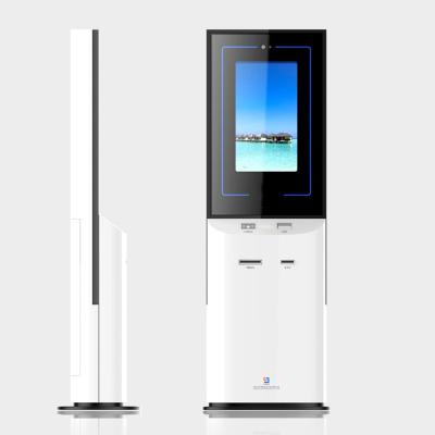 Vente de billets électronique - Kiosque de paiement Imprimante thermique avec lecteur d'impression digitale
