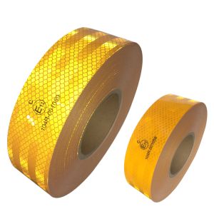 Diamond Grade Adhesive Reflector Safety Warning Sticker Reflectiva Cinta ECE104R Reflective Sticker Tape Truck for Long Vehicle