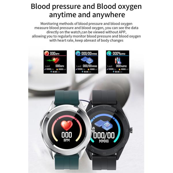 1.54 Inch Full Touch Fitness Smartwatch Full Touch Fitness Tracker 200mAhWith Weather Push
