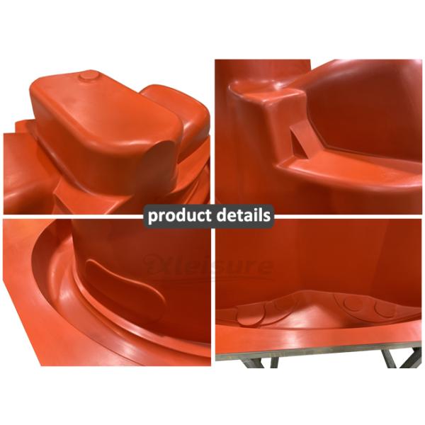 профессиональная овальная ванна массажа спа прессформы джакузи спа гел-пальто (мужской прессформы) с 2 местами конструирует прессформу ванны