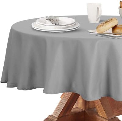 Nappe ronde en plastique de impression faite sur commande imperméable de la couverture PEVA de Tableau pour l'événement