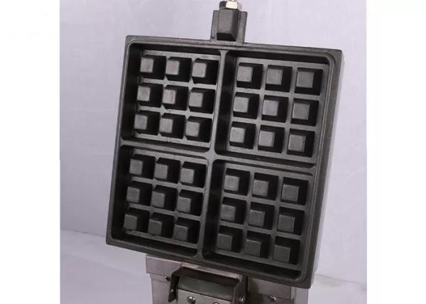 Electric 1.2kw Auxiliary Kitchen Equipment For Waffle