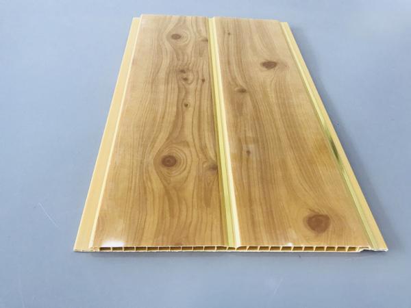 Tamanho decorativo do × 7mm dos painéis de parede 200mm do Pvc da sala de visitas fácil montar