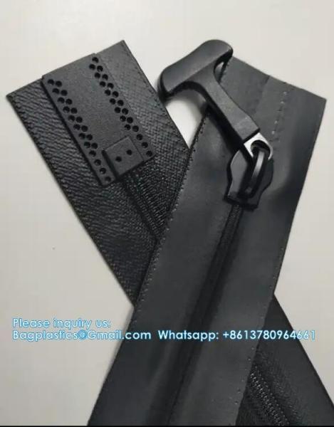 #8 Multicolor Airtight And Waterproof Zipper TPU Coated Heavy Duty Nylon Zippers Multiple Colours Available Custom