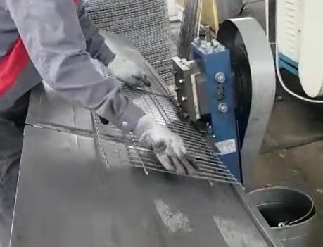 HWASHI Automatic Wire Mesh Panel Cage Welding Making Machine