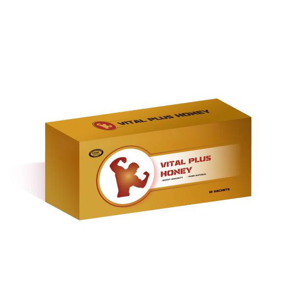 Vital Plus Honey For Men With Rich Vitamins Energy Booster Organic Sugar Free