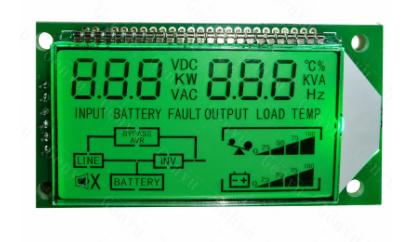 Custom LCD 7 Segment Display TN Positive LCD Display PIN Connect