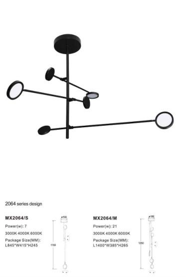 AC100-240V Industrial Linear Pendant For Restaurant Living Room High Efficiency