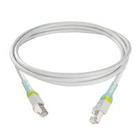 Bainha desencapada do cobre LSZH do ftp 26AWG do cabo de remendo RJ45 CAT6