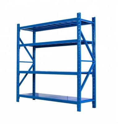4 Tier Adjustable Shelf Boltless Storage Metal Rack