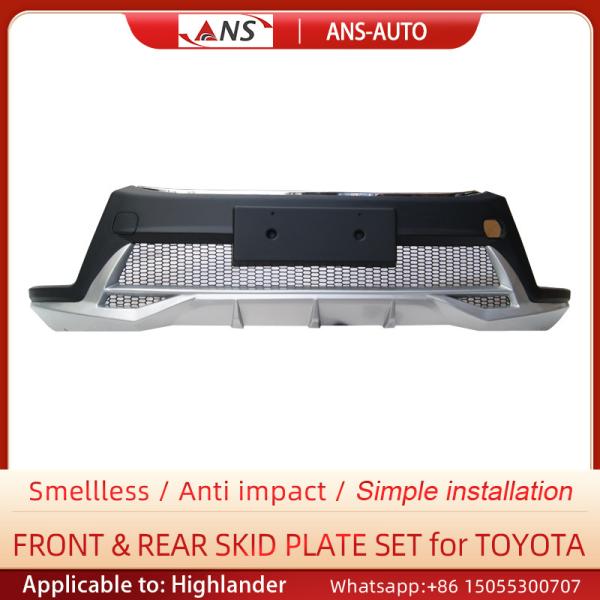 Red Auto Toyota Highlander Bumper Guard ISO9001 Certification