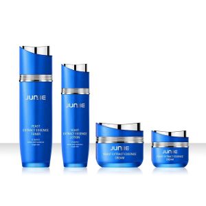 Custom Skincare Bottles Packaging Containers For Cosmetics Screen Printing Acrylic MS Cylinder