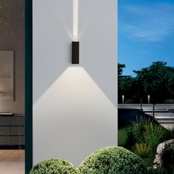 6W LED double-headed outdoor wall lights waterproof up and down lighting corridor balcony staircase courtyard wall