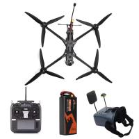 10 Inch FPV Drone with 2 Antennas 2.5kg Payload 45mins Airborne Time BL F405 42688P Stack