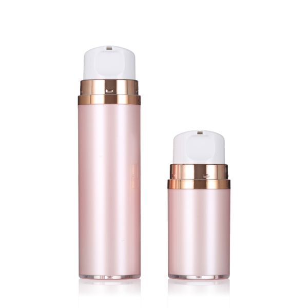 White Color Airless Lotion Bottle with Pump 80ml 120ml Luxury Lotion Bottles