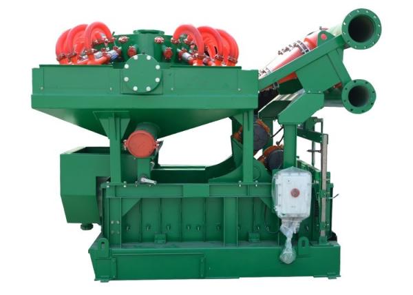 Large Capacity Drilling Mud Cleaner , Second And Third Phase Mud Cleaning Equipment
