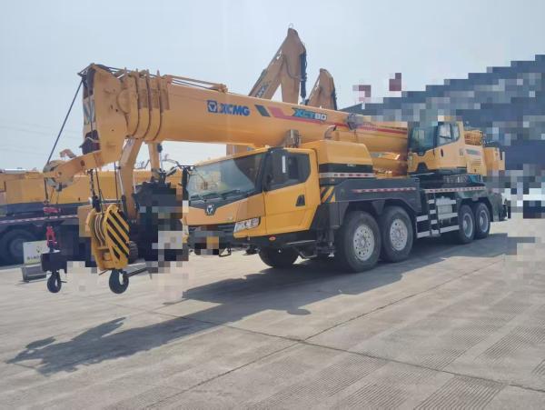 2017 XCMG Used 80T Fully hydraulic truck crane lifting machinery