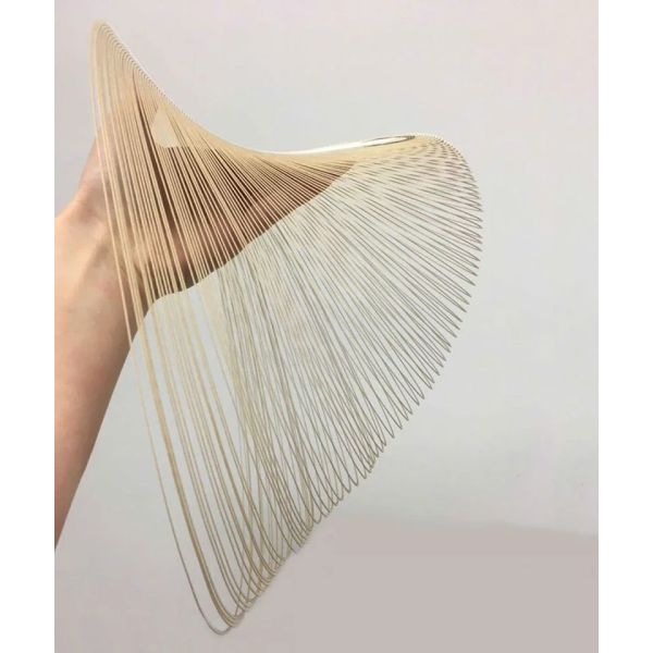 Modern Wood LED Light Pendant Lamp for Staircase Kitchen Restaurant Shop Chandelier(WH-AP-675)