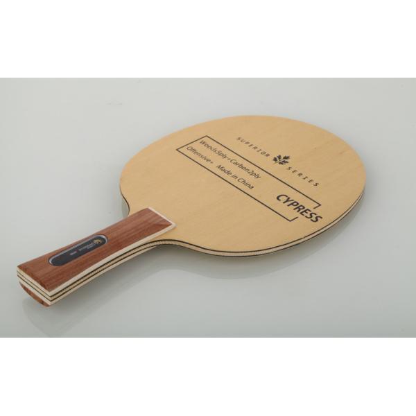 Custom ping pong bats Soft Touch Cypress Blade 6.0±0.2mm Blade Thickness