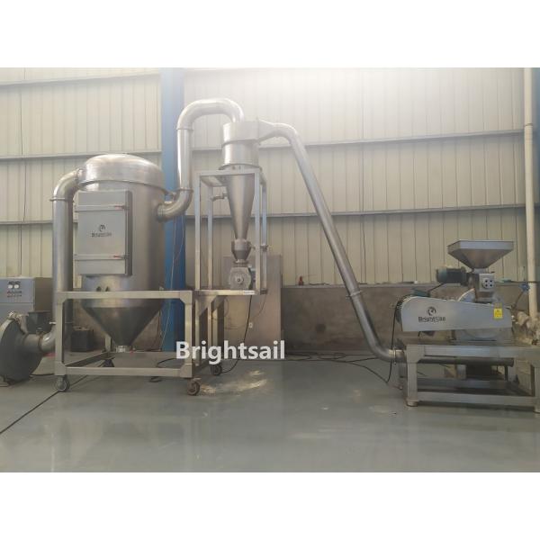 60 To 700kg/H Two Grinding Discs 15mm Powder Milling Machine