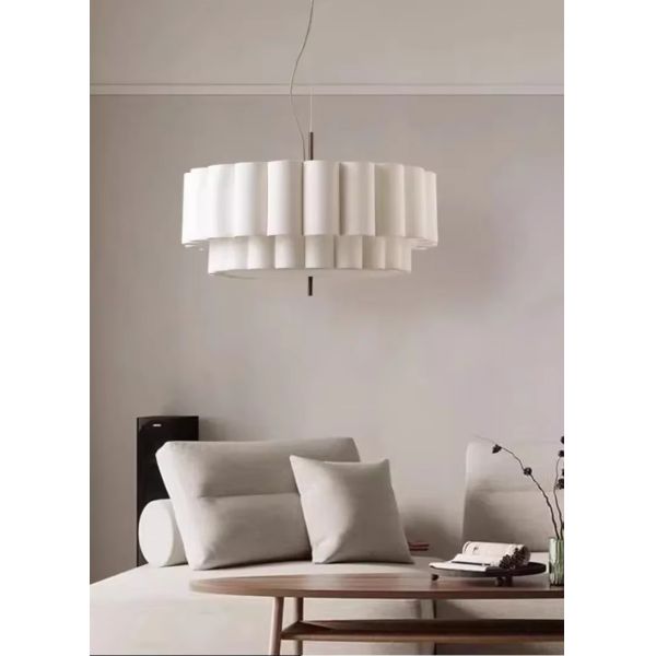 Indoor Lighting Fixtures Home Pendant Lights Retro Wabi Sabi Fabric Chandeliers (WH-VP-302)
