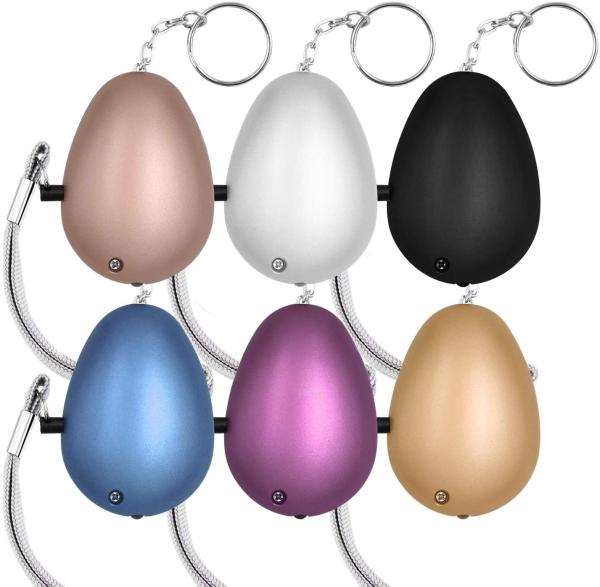 SOS Keychain 140DB 110mA Super Cute Personal Safety Alarm For Elderly Women Men Children