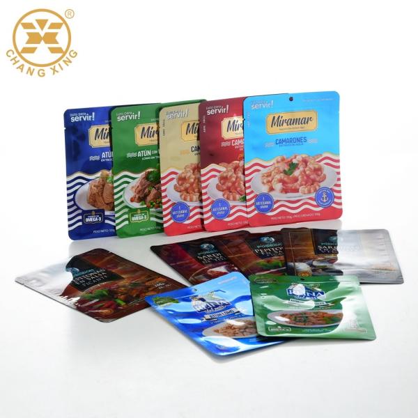 Popcorn LDPE Zip Lock Matte Aluminium Foil Matte Stand Up Pouch 3 Side Seal Flat Pouch Odm