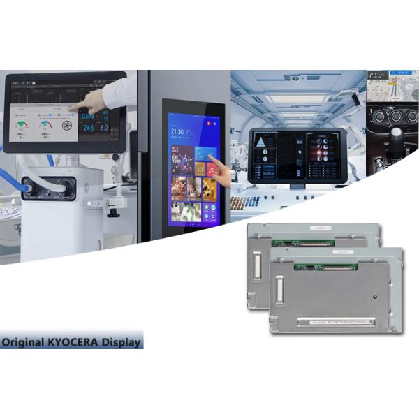 7 polegadas TCG070WVLSJPPA-GD20 Kyocera LCD Display LED de longa duração Painel Industrial