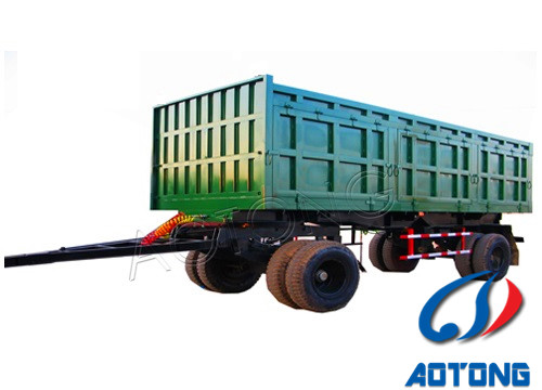 28 Ton Two Speed Landing Gear Draw Bar Dolly Dump Semi Trailer 6000*2500* 1500 1500 mm