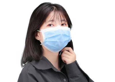 Tear Resistant Non Woven Medical Mask Totally Impermeable To Fluids / Bacteria