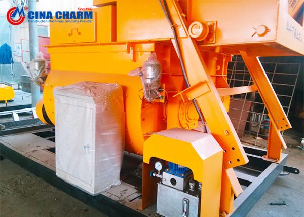 Twin Shaft Discharge 0.75m3 JS750 Concrete Mixer Machine