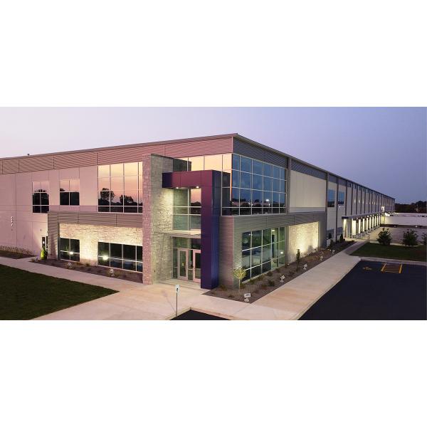 Стекловолосая изоляция Стальные здания Префабрикаты Промышленное жилое строительство Стальной рамы