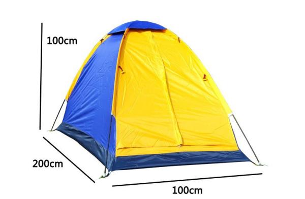 Ultralight Tent Waterproof 1 to 2 Person Camping Tent Light Duty Backpacking Tent(HT6008)