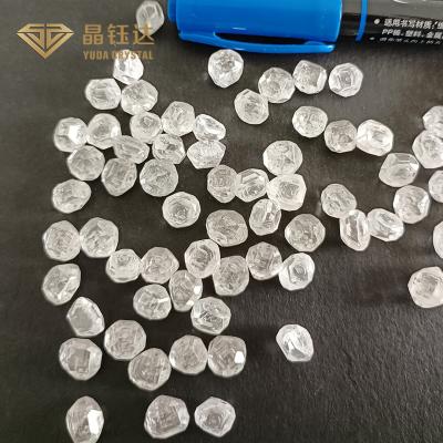 Round Shape Lab Grown Diamonds Stone HPHT Uncut Rough VVS Clarity Diamonds