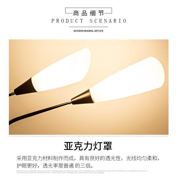 Nordic Desktop Floor Lamp Modern Bedroom Floor Light Living Room living room standing lamp(WH-MFL-116)