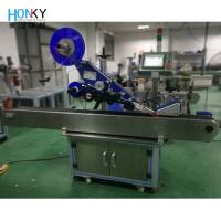 Envoltório automático em torno da máquina de etiquetas do marcador da pena da etiqueta maneira horizontal