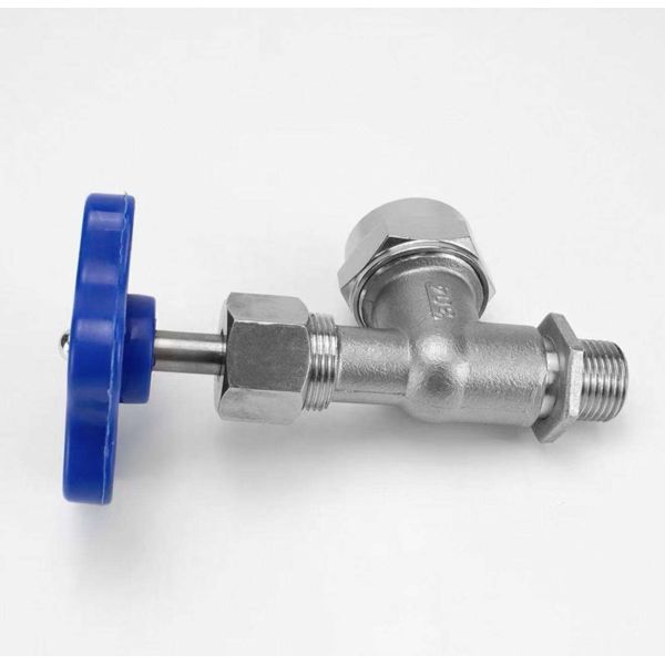 Factory Supply SS304 Threaded Liquid Level Gauge Cock Valve Y Type Manual Valve for Boiler Water Tank