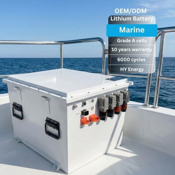 Water-proof Marine Lithium Battery 48v 51.2v 400ah Electric Boat Motor with Battery