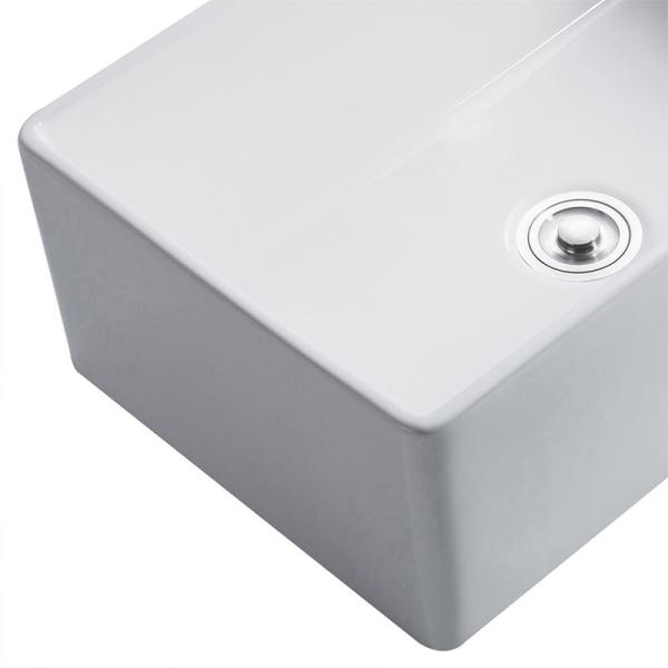 20 30 Inch Farmhouse Bathroom Sink Undermount Antique Deep Small Apron