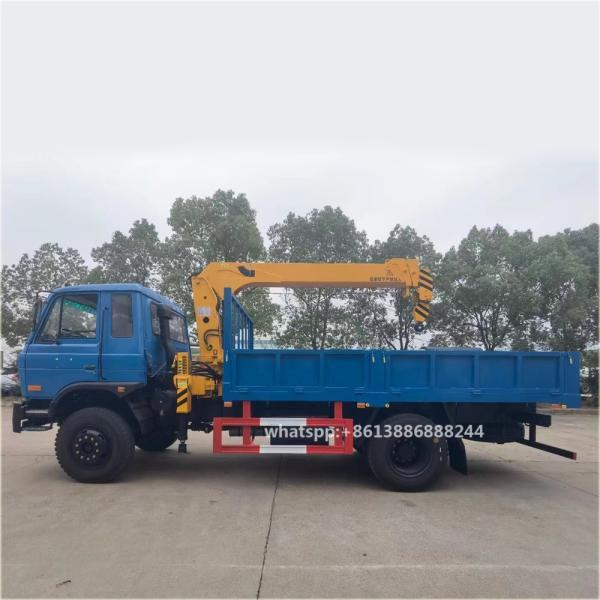 Cargo Truck Mounted   Crane     Straight Boom Crane  Lifting  Truck