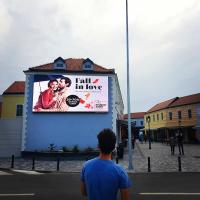 HD P4 Impermeável Publicidade ao ar livre LED Display Eletrônico Digital Billboard Full Color