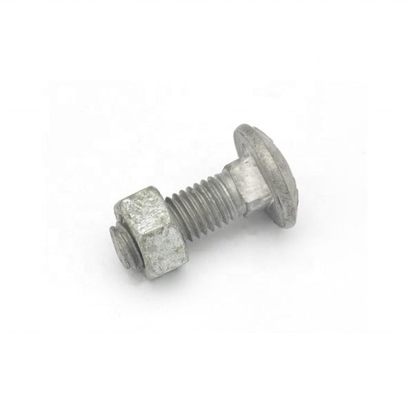 Round Head Square Neck Carriage Bolts Black Finish DIN 603 Carbon Steel Grade 6.8