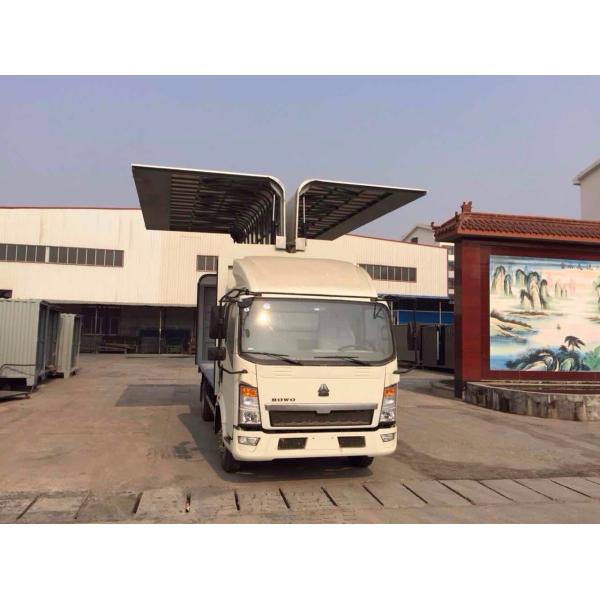 Sinotruk HOWO Small Cargo Truck 6*4 2 Tons Wingspan Truck for Transporting Cargo