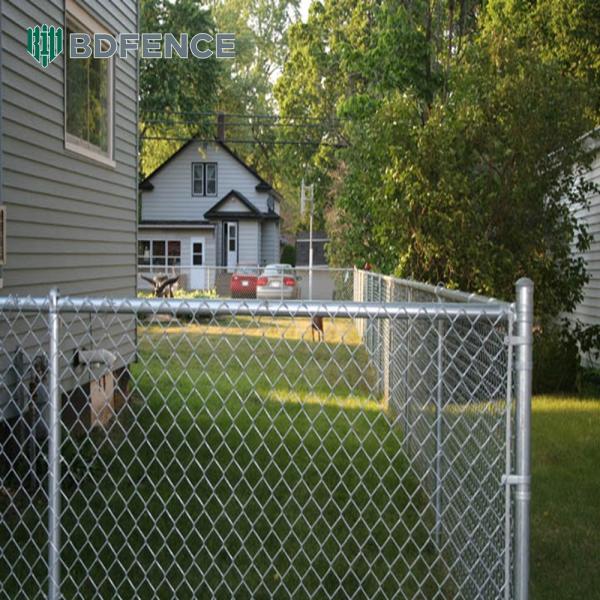 Sloped Chain Link Fence for Hilly Areas
