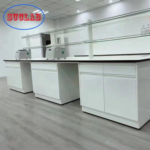 Banco de laboratório químico de aço completo de alta qualidade da resistência do ácido e do alcaloide de Worktop da resina de cola Epoxy para a venda