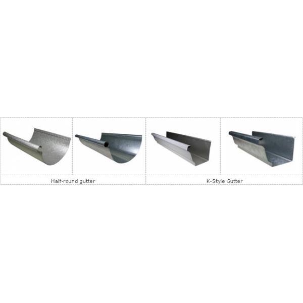 Побегите медная половинная круглая безшовная машина сточной канавы с ручным Decoiler