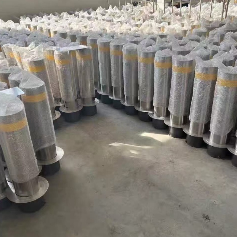 Stainless Steel Electric Retractable Automatic Bollard Outdoor Automatic Lifting Column Remote Control Safety Parking Security